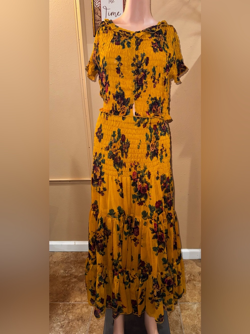 Free People Blooming Romance Set Small NWOT